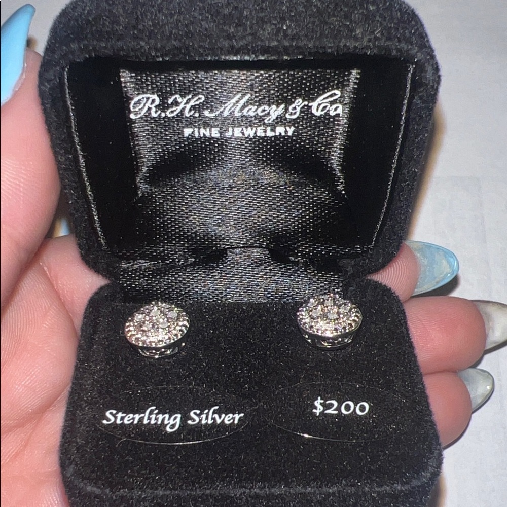 Sterling Silver Stud Earrings